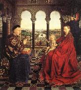 The Virgin of Chancellor Rolin dfg EYCK, Jan van